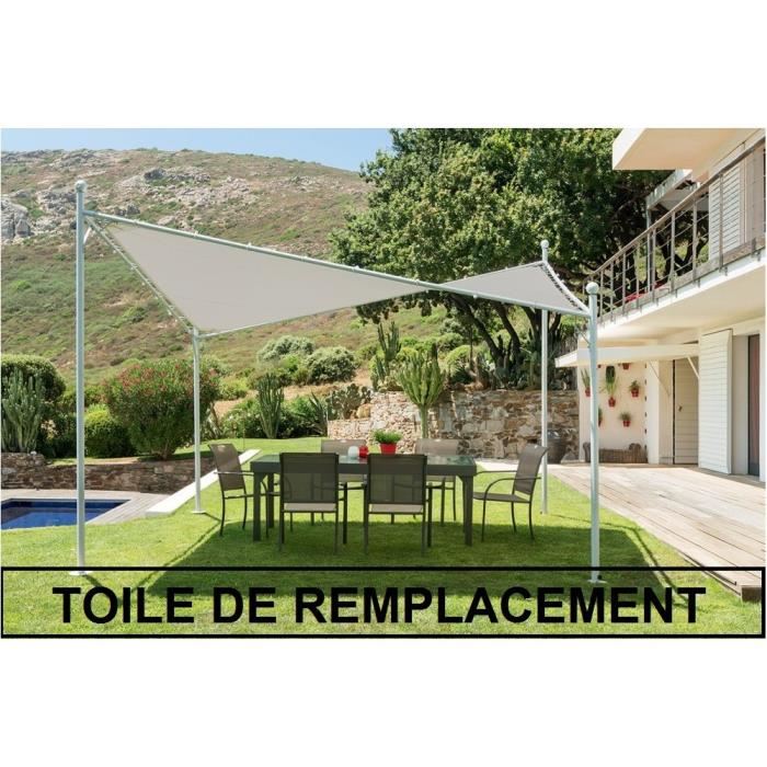toile de rechange tonnelle 4x4