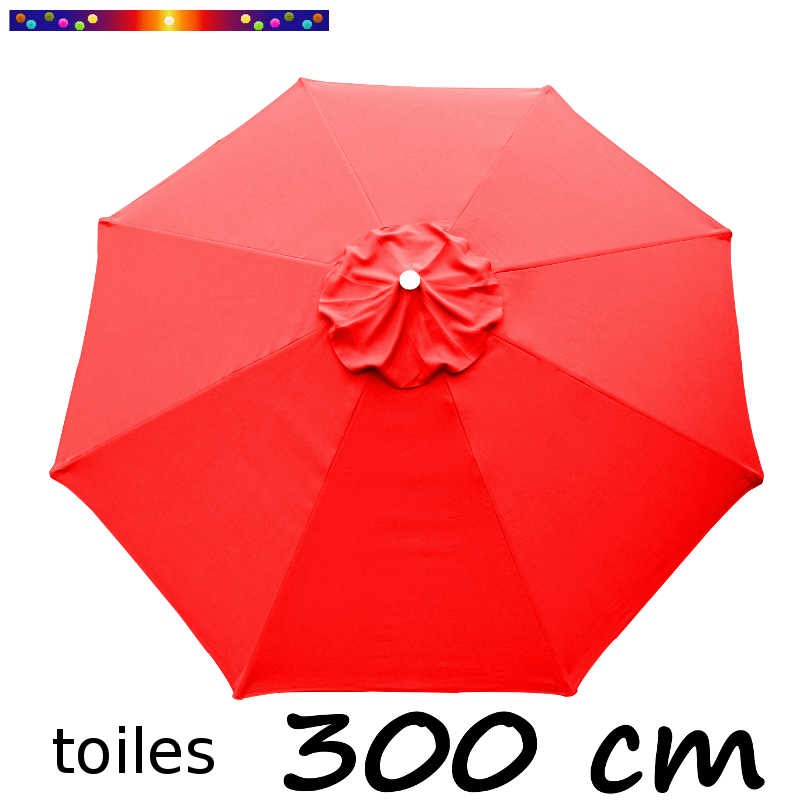 toile parasol 3 m 8 baleines