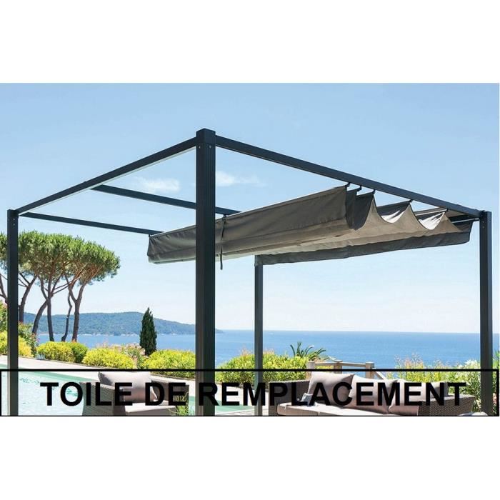toile pour tonnelle 3x3 5