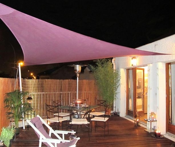 toile tendue triangle