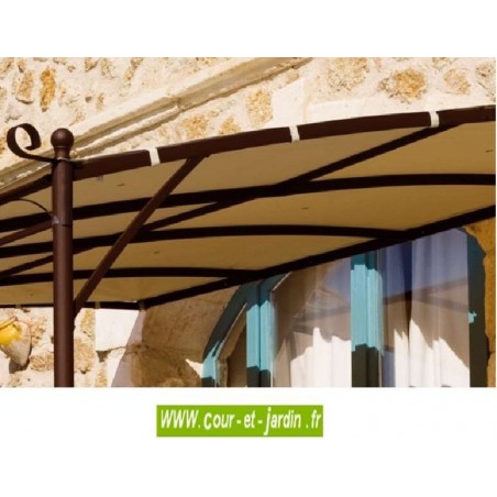 toile tonnelle jardin