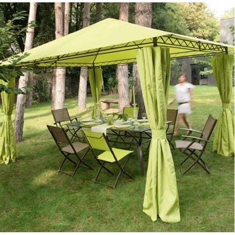 toile tonnelle jardin