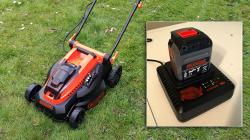 tondeuse a gazon batterie