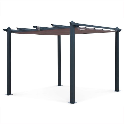 tonnelle de jardin avec toile retractable