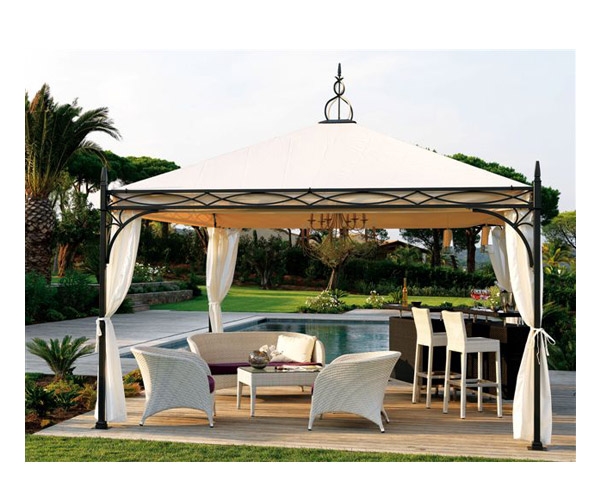 tonnelle de jardin fer forge pas cher