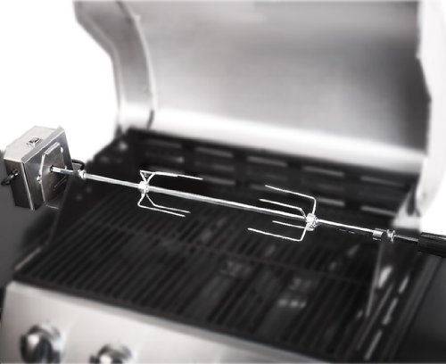 tournebroche pour barbecue gaz
