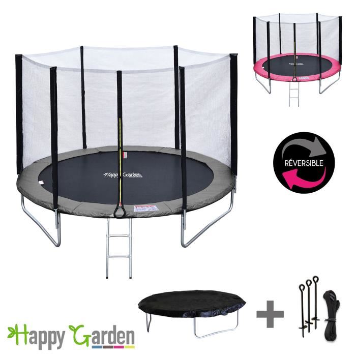 Trampoline JumpUp 244cm D’occasion – Pour Jardin Et Plein Air
