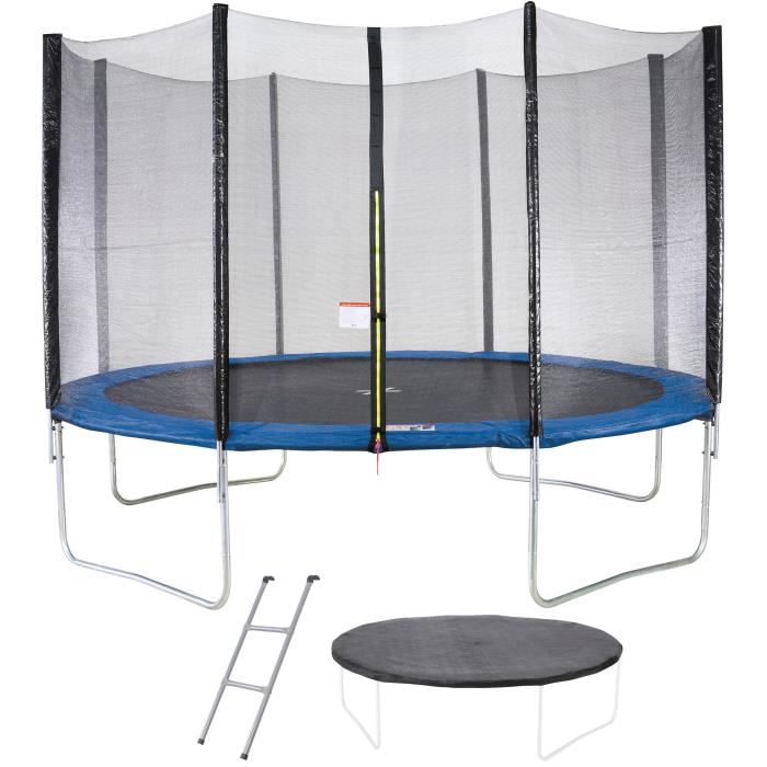 trampoline 370 & filet de securite