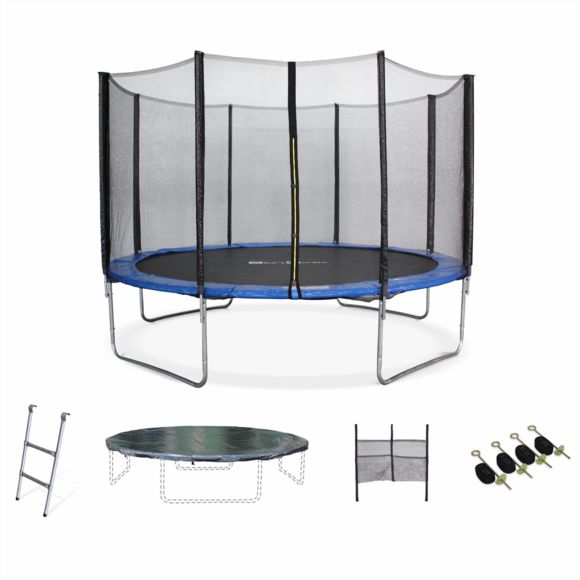trampoline 370 & filet de securite