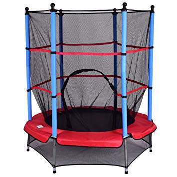trampoline filet enfant