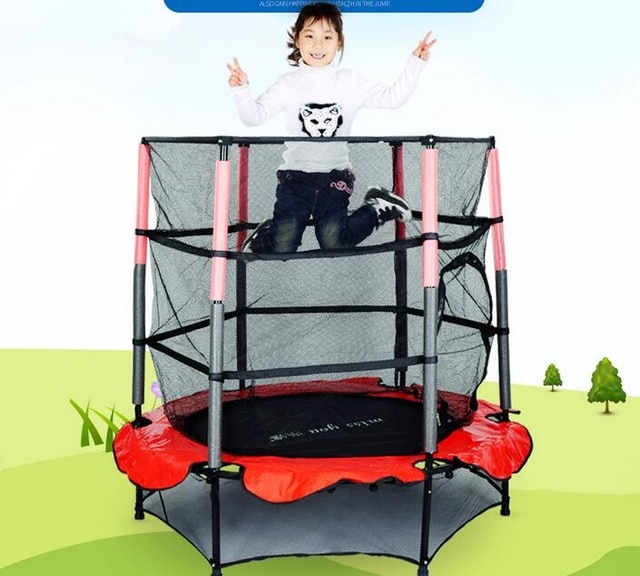 trampoline filet enfant