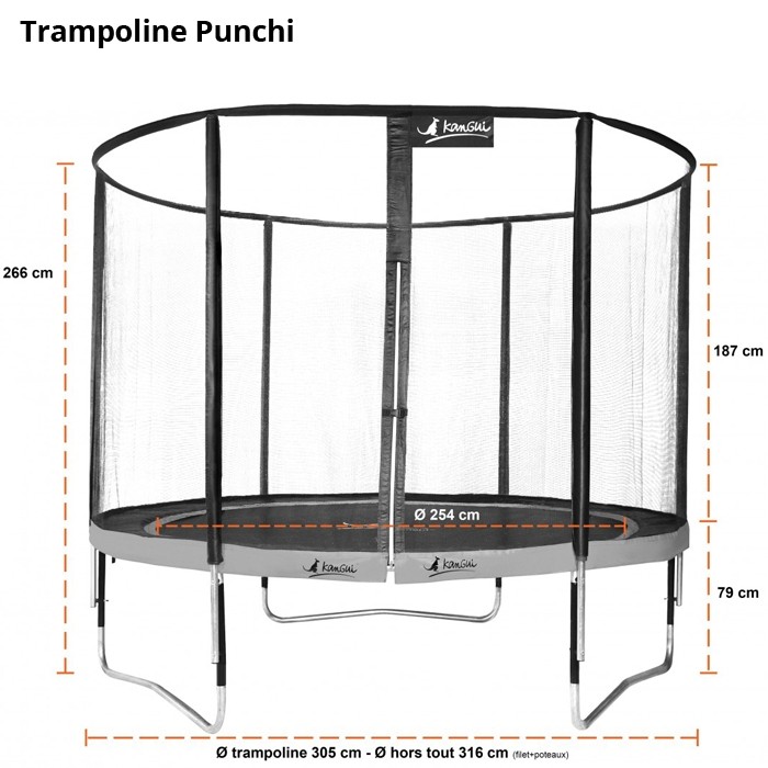 trampoline intersport avis