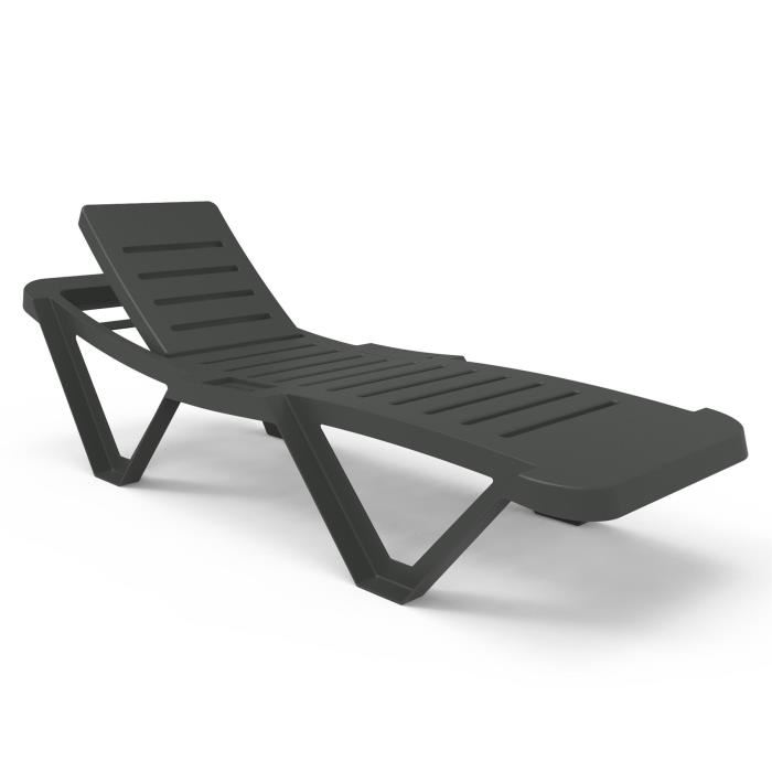 transat jardin plastique pas cher