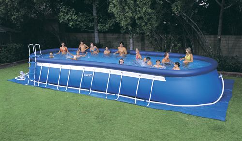 tres grande piscine gonflable - Agencement de jardin aux meilleurs prix