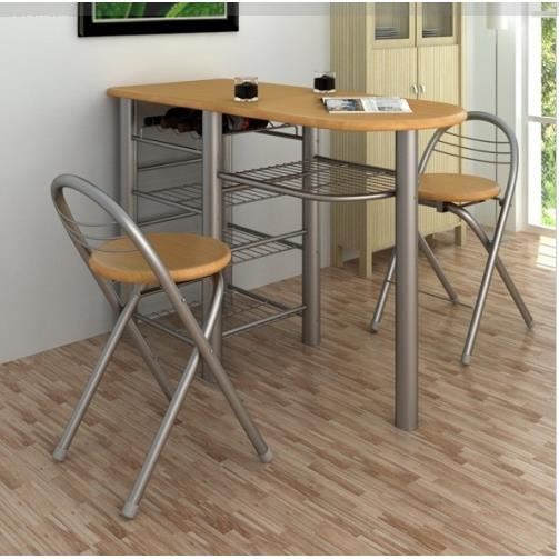 une table deux chaises