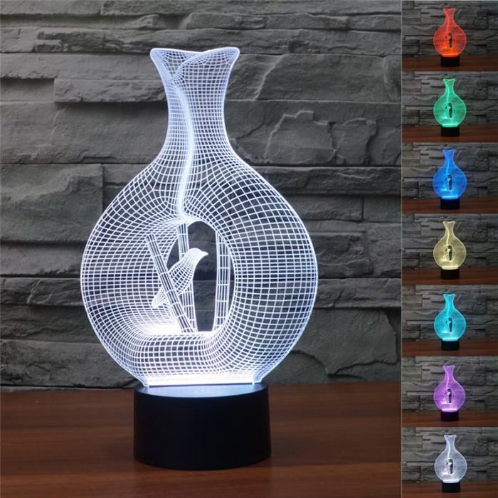 vase lumiere